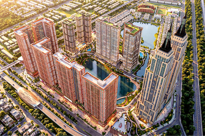 Phối cảnh dự án Khu đô thị mới Hateco Đông Anh (Ảnh: Hateco Group) Phối cảnh dự án Khu đô thị mới Hateco Đông Anh (Ảnh: Hateco Group)