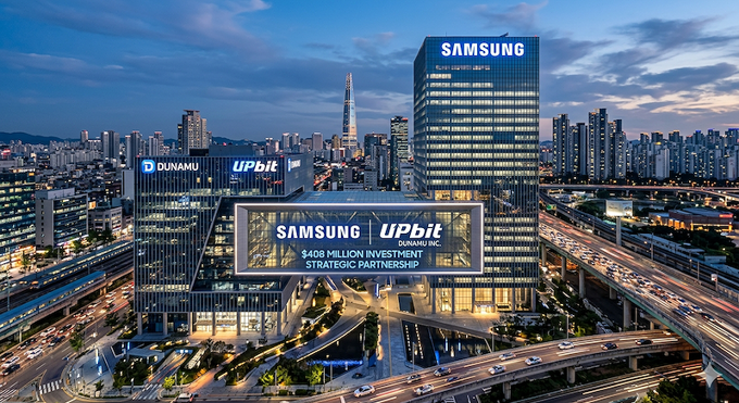 Samsung rót vốn vào tập đoàn đứng sau sàn crypto top 1 Hàn Quốc
