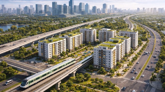 Hà Nội định hướng xây nhà ở xã hội dọc các tuyến metro