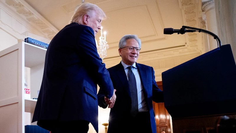 CNBC: CEO Nvidia sẽ tháp tùng ông Trump tới Trung Quốc