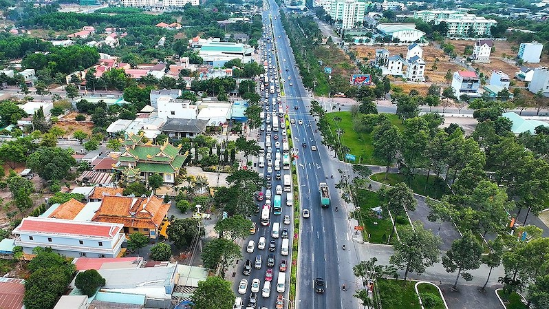 CII dự chi 16.400 tỷ đồng làm dự án đường trên cao dọc Quốc lộ 51 