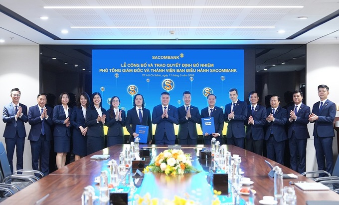 Rời LPBank, ông Lưu Danh Đức và Nguyễn Hoàng Hải làm Phó Tổng giám đốc Sacombank