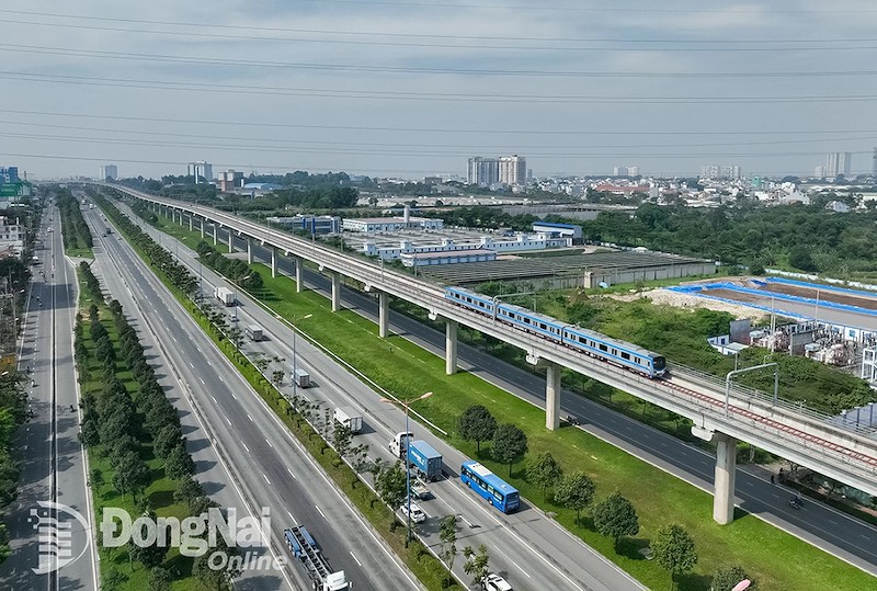 Đồng Nai sẽ chọn nhà đầu tư trong trường hợp đặc biệt với dự án metro kết nối sân bay Long Thành (Ảnh: Báo Đồng Nai điện tử)