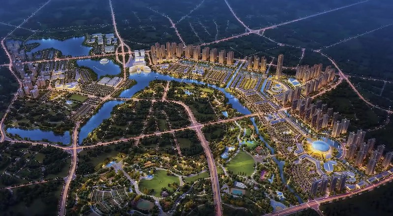 Dự án khu đô thị đa mục tiêu Bắc Thăng Long Urban City (Ảnh: Chủ đầu tư)