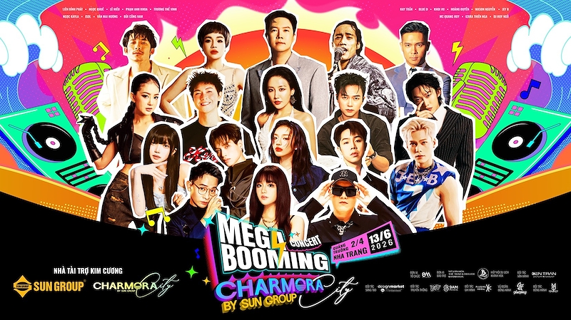 Sun Group “chào sân” Nha Trang bằng đại nhạc hội Mega Booming – Charmora City diễn ra ngày 13/06. Sun Group “chào sân” Nha Trang bằng đại nhạc hội Mega Booming – Charmora City diễn ra ngày 13/06.