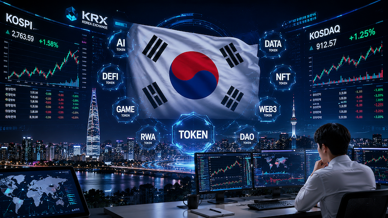 Hàn Quốc đưa chứng khoán token hóa vào cuộc “đại tu” thị trường vốn