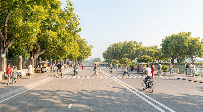 Hà Nội duyệt chủ trương đầu tư dự án cải tạo tuyến đường và cảnh quan ven hồ Tây hơn 30.000 tỷ đồng