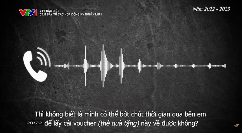 Ảnh cắt từ clip của VTV Ảnh cắt từ clip của VTV