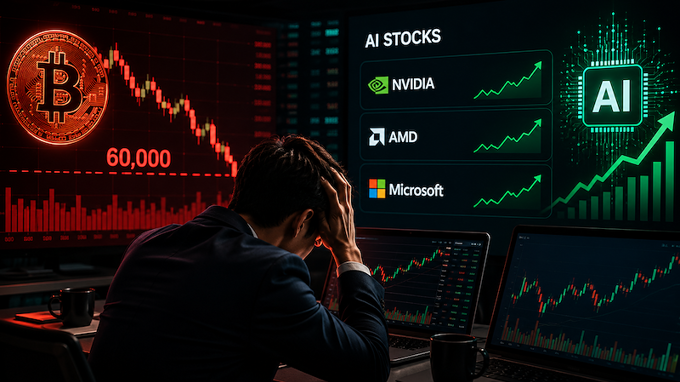 Crypto 29/6: Mất mốc 60.000 USD, Bitcoin ‘nhường sân’ cho cổ phiếu AI