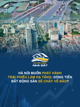Hà Nội muốn phát hành trái phiếu làm hạ tầng: Dòng tiền bất động sản sẽ chảy về đâu?