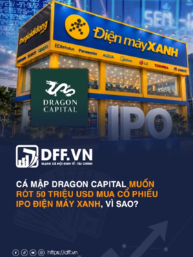 Cá mập Dragon Capital muốn rót 50 triệu USD mua cổ phiếu IPO Điện Máy Xanh, vì sao?
