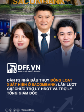 Dàn F2 nhà bầu Thụy đồng loạt xuất hiện ở Sacombank: Lần lượt giữ chức Trợ lý HĐQT và Trợ lý Tổng Giám đốc