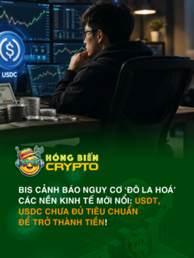 BIS cảnh báo nguy cơ ‘đô la hoá’ các nền kinh tế mới nổi: USDT, USDC chưa đủ tiêu chuẩn để trở thành tiền!