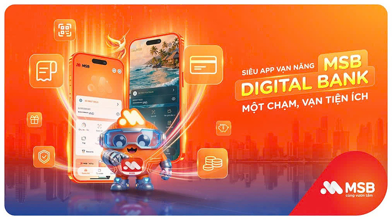 Từ 01/06, MSB chính thức triển khai hỗ trợ khách hàng chuyển đổi từ ứng dụng cũ MSB mBank lên ứng dụng mới MSB Digital Bank Từ 01/06, MSB chính thức triển khai hỗ trợ khách hàng chuyển đổi từ ứng dụng cũ MSB mBank lên ứng dụng mới MSB Digital Bank