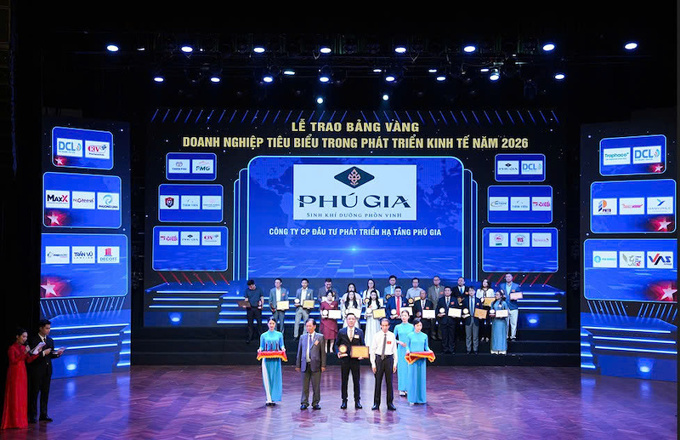 Công ty Cổ phần Đầu tư Phát triển Hạ tầng Phú Gia vinh dự đạt 02 Giải thưởng Tiêu biểu Quốc gia 2026