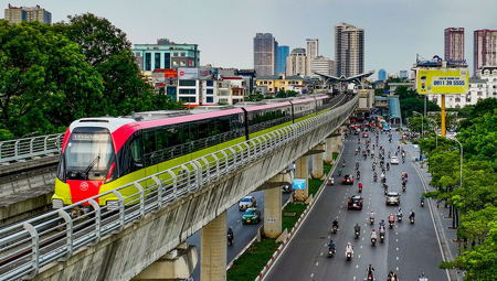 Liên danh Vinhomes – VinSpeed làm tổng thầu 5 dự án metro 1,3 triệu tỷ đồng vừa được khởi công tại Hà Nội