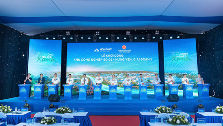 Hòa Phát khởi công khu công nghiệp thứ 3 tại Hưng Yên