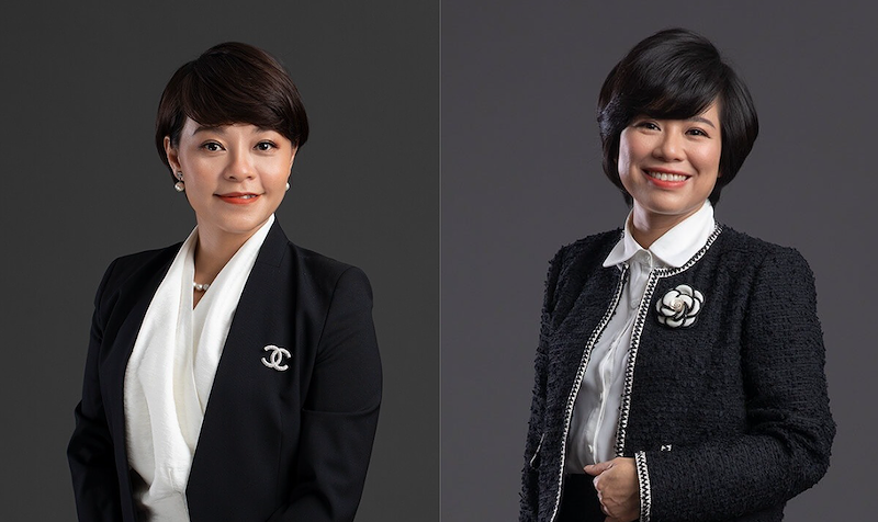 Bà Nguyễn Thị Thu Hiền và bà Trần Thị Thu Tràng (Ảnh: TCBS) Bà Nguyễn Thị Thu Hiền và bà Trần Thị Thu Tràng (Ảnh: TCBS)