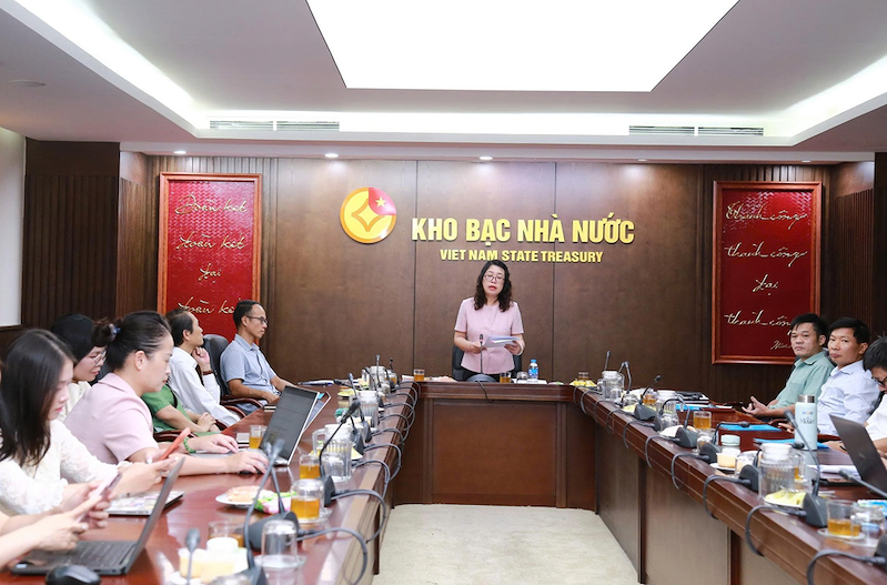 Bà Ngô Thị Nhung, Phó Giám đốc Kho bạc Nhà nước (Bộ Tài chính) (Ảnh: MOF) Bà Ngô Thị Nhung, Phó Giám đốc Kho bạc Nhà nước (Bộ Tài chính) (Ảnh: MOF)