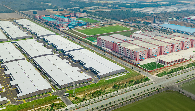 KCN Bàu Bàng mở rộng (Ảnh: Becamex)