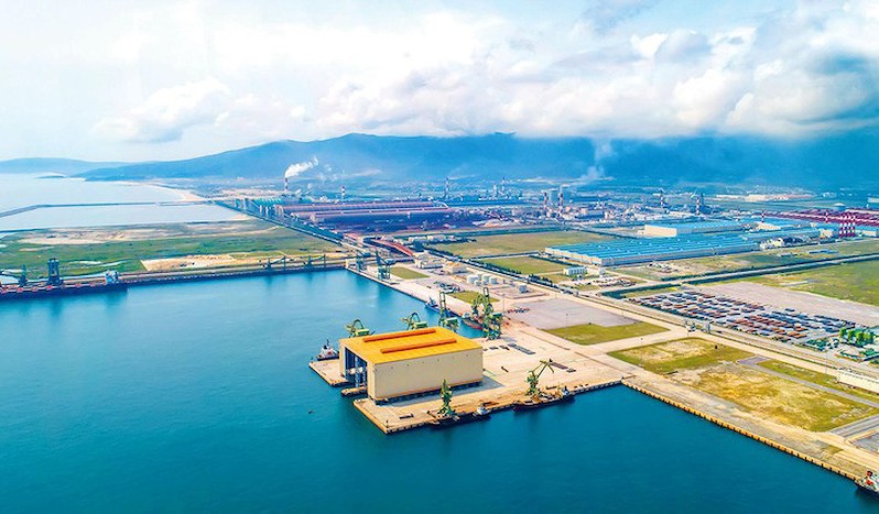   Khu kinh tế Vũng Áng (Ảnh: https://khukinhte.hatinh.gov.vn)   