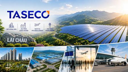 Taseco lấn sân lĩnh vực năng lượng, dự chi 22.000 tỷ đồng làm loạt dự án điện mặt trời ở Lai Châu