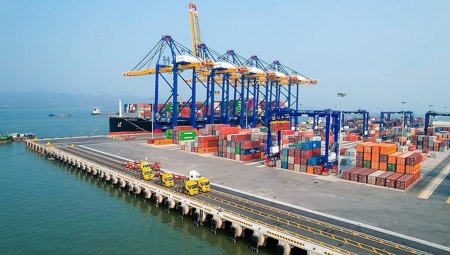 Tổng kim ngạch xuất nhập khẩu 5 tháng đầu năm vượt 445 tỷ USD