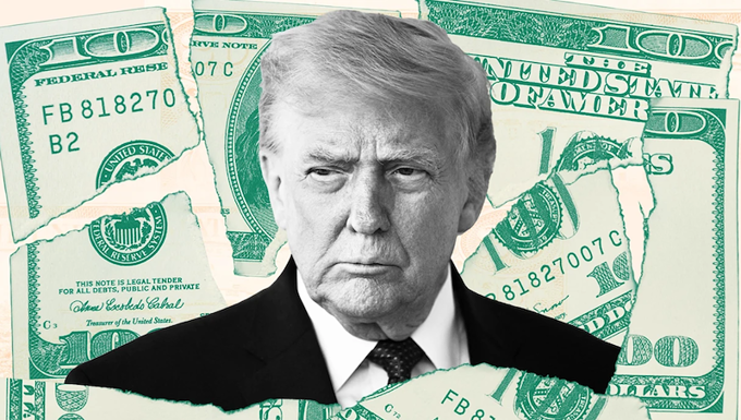 Đế chế nợ nần của ông Trump