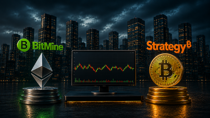 ‘Cá voi’ Strategy có tuần thứ tư liên tiếp không mua Bitcoin, Bitmine giảm tốc độ gom ETH