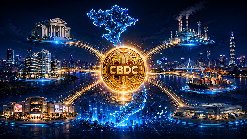 ‘Vỡ lòng’ Crypto: CBDC là gì? Tại sao Việt Nam đưa đồng tiền số này vào đề án cải cách thị trường tài chính?