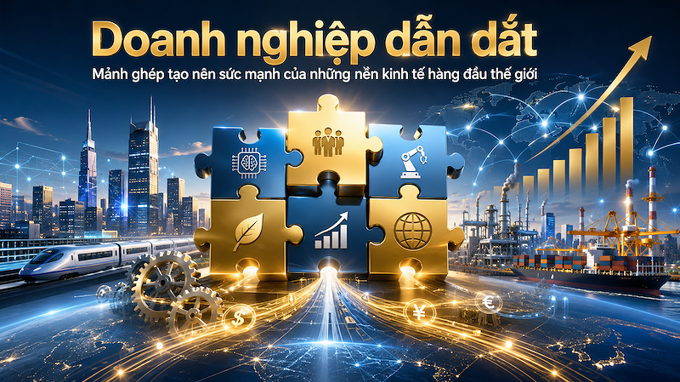Doanh nghiệp dẫn dắt: Mảnh ghép tạo nên sức mạnh của những nền kinh tế hàng đầu thế giới