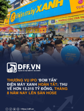 Thương vụ IPO ‘bom tấn’ Điện Máy Xanh hoàn tất: Thu về hơn 13.315 tỷ đồng, tháng 8 năm nay lên sàn HoSE