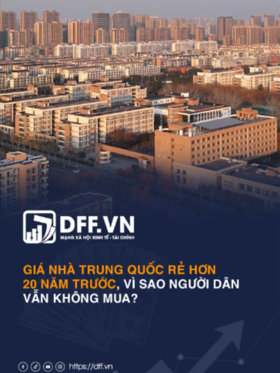Giá nhà Trung Quốc rẻ hơn 20 năm trước, vì sao người dân vẫn không mua?