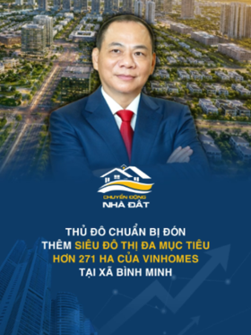 Thủ đô chuẩn bị đón thêm siêu đô thị đa mục tiêu hơn 271 ha của Vinhomes tại xã Bình Minh