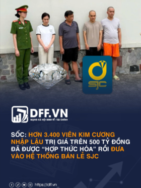 Sốc: Hơn 3.400 viên kim cương nhập lậu trị giá trên 500 tỷ đồng đã được “hợp thức hóa” rồi đưa vào hệ thống bán lẻ SJC