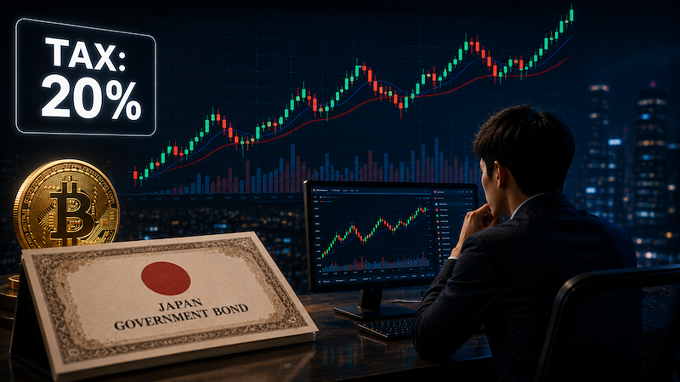 Nhật Bản: Crypto được 'xếp chung mâm’ với cổ phiếu và trái phiếu, chịu thuế 20%