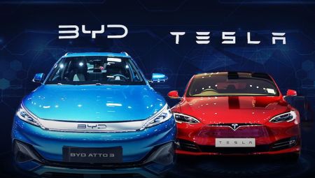 BYD sắp giành lại ngôi vương xe điện toàn cầu từ Tesla