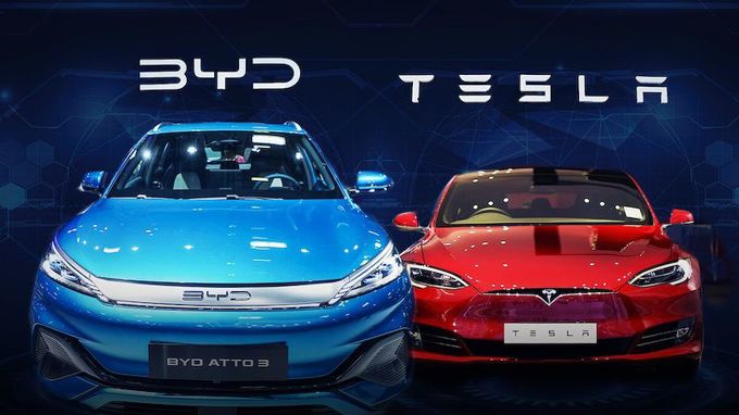 BYD sắp giành lại ngôi vương xe điện toàn cầu từ Tesla