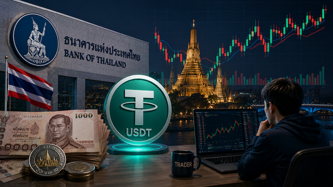 Ngân hàng trung ương Thái Lan ‘soi’ các giao dịch USDT giá trị lớn