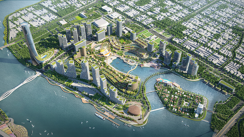 Phối cảng tổ hợp dự án Da Nang Downtown