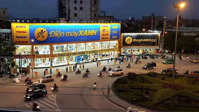 Chuỗi Điện Máy Xanh, Thế Giới Di Động mỗi ngày thu 360 tỷ đồng