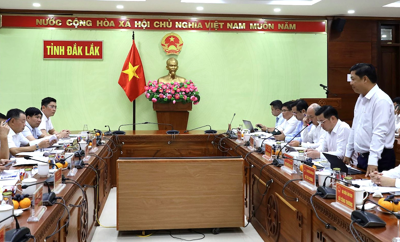 Toàn cảnh buổi làm việc giữa UBND tỉnh Đắk Lắk và Tập đoàn Đèo Cả về phương án đầu tư cao tốc CT.23 Phú Yên – Đắk Lắk (Ảnh: UBND tỉnh Đắk Lắk) Toàn cảnh buổi làm việc giữa UBND tỉnh Đắk Lắk và Tập đoàn Đèo Cả về phương án đầu tư cao tốc CT.23 Phú Yên – Đắk Lắk (Ảnh: UBND tỉnh Đắk Lắk)