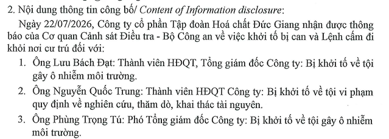 Nguồn: DGC