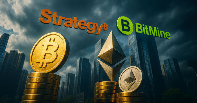 Vì sao ‘cá voi’ Strategy ngừng mua BTC, còn BitMine mạnh tay gom ETH?