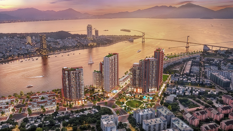 Tháp Symphony 5 hút dòng vốn đầu tư nhờ thừa hưởng trọn vẹn hệ sinh thái của quần thể Sun Symphony Residence.