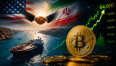 Crypto 5/8: Eo biển Hormuz sắp mở lại, Bitcoin vượt 64.000 USD