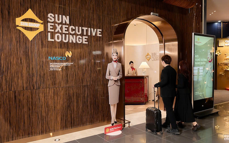   Hội viên Infinity sẽ được sử dụng phòng chờ đẳng cấp Sun Executive Lounge  