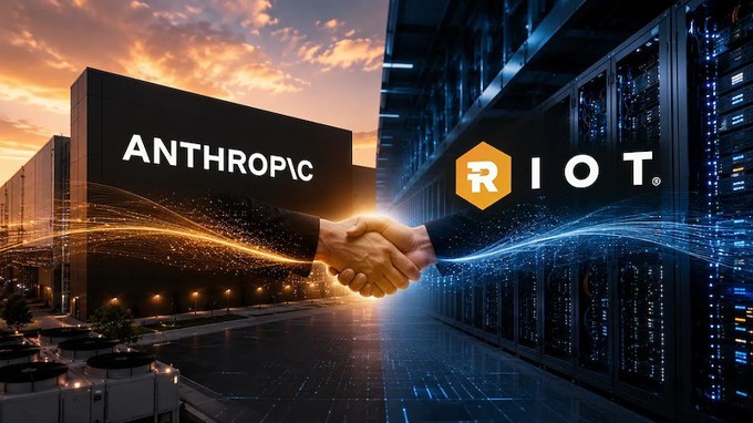 ‘Cha đẻ’ chatbot Claude chi 9 tỷ USD thuê hạ tầng của công ty đào coin Riot Platforms