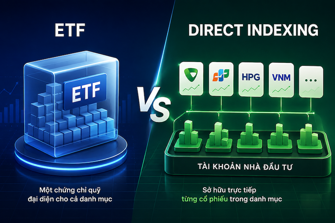 Direct Indexing và ETF khác nhau thế nào? So sánh chi tiết
