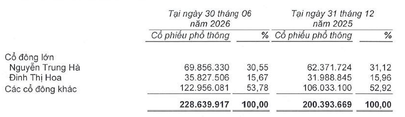(Nguồn: Thuyết minh BCTC) (Nguồn: Thuyết minh BCTC)